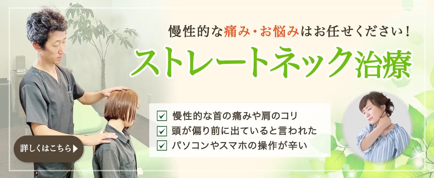 ストレートネックページへボタン