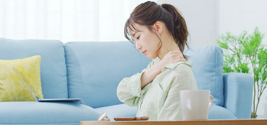 肩こりのイメージ