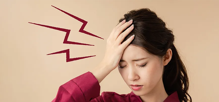 頭痛のイメージ